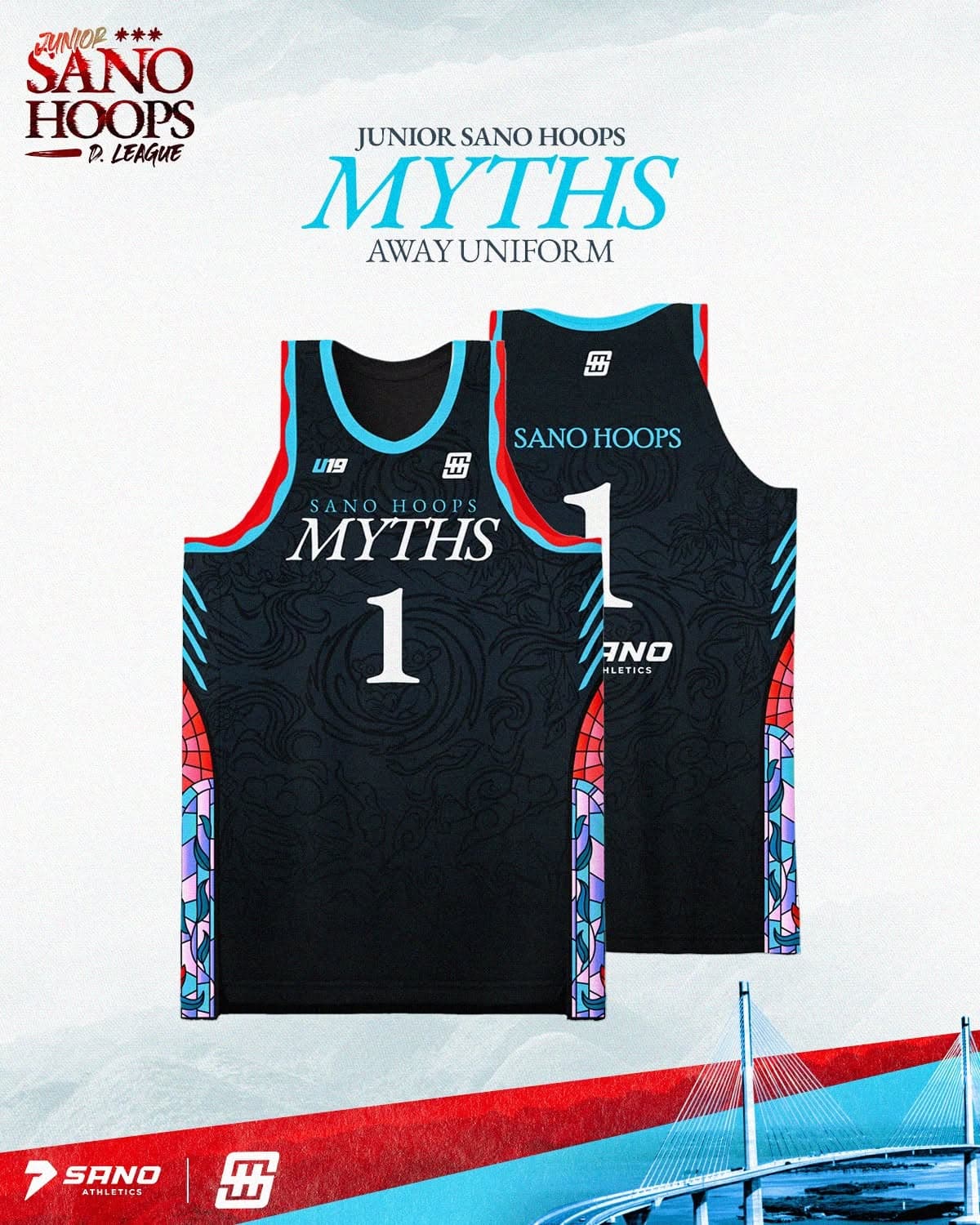Junior Sano Hoops Myths — Away Uniform